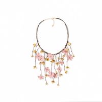 Collar Mujer Sfera Accesories Le India Babero Kbi Mx Rosa