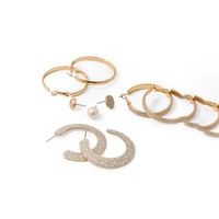 Pendientes Mujer Sfera Aguja Hoja Rondo Mx Metalizado
