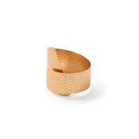 Pulsera Mujer Sfera Brazalete Metal Origami Oro