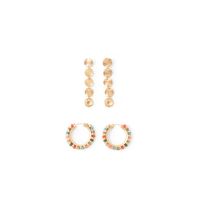 Pendientes Mujer Sfera Aro Multicolor