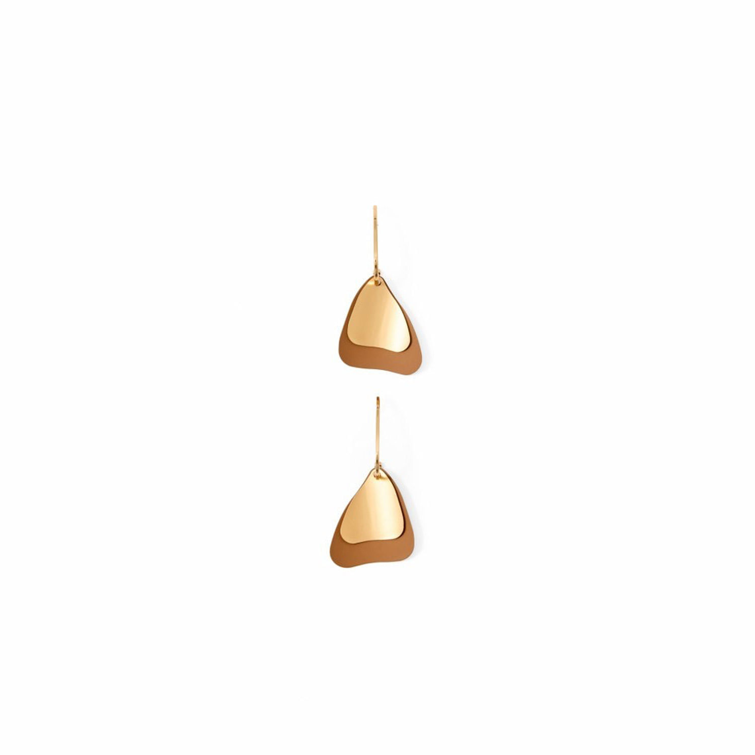 Pendientes Mujer Sfera Redondos Con Char Mx Oro