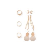 Set Mujer Sfera Accesories C Metal Cruzado 3E Mx Oro