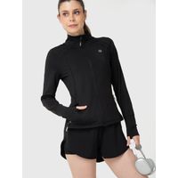 Polera Para Mujer 2Nd Layer Full Zip Negro Bsoul