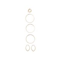 Set Mujer Sfera Maxiconjunto Purpurina Aros Oro