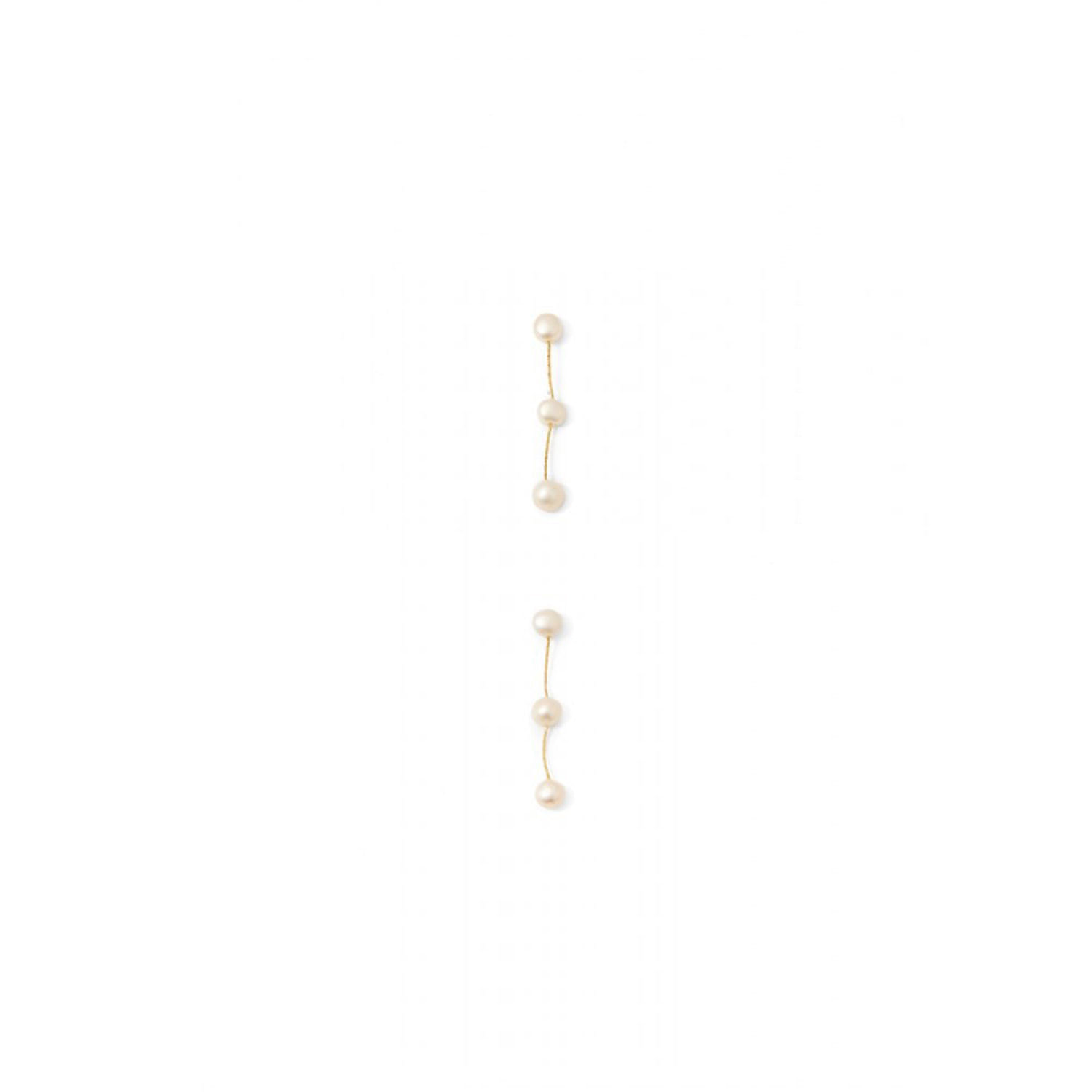 Pendientes Mujer Sfera Flores Fili Con Blanco