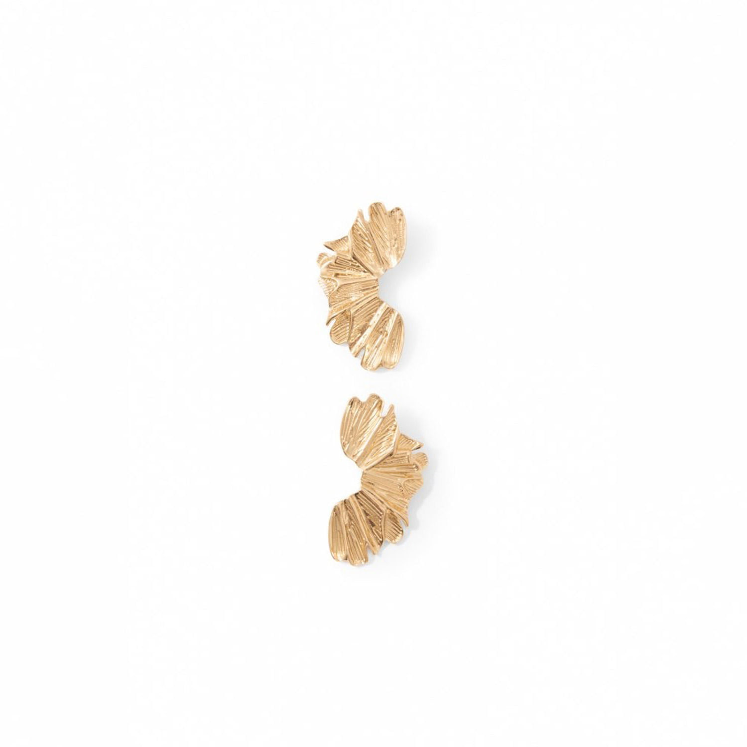 Pendientes Mujer Sfera Largos Cadenas Oro