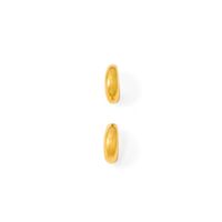 Pendientes Mujer Sfera Abanico Barritas Oro