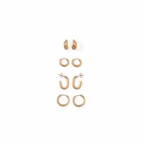 Pendientes Mujer Sfera Round Beads Rondo Oro