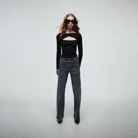 Jean Mujer Sfera Pant Tej Basico Recto Mujer Medium Wash Gris Claro