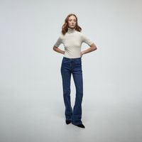 Jean Mujer Sfera Dn Bootcut Raw Tw Rinse Azul Oscuro