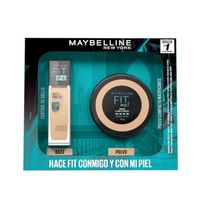 Pack Base Líquida Maybelline Fit Me 220 + Polvo Compacto Fit Me 220