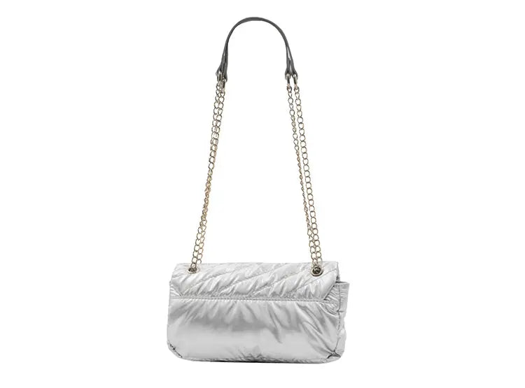 Cartera Casual Mujer Plata Sthef 8083 - 1123581