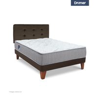 Dormitorio Gold Pocket Novo 2 Plazas Alfa Marrón