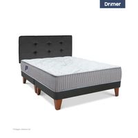 Dormitorio Gold Pocket Novo King Alfa Gris