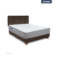 Dormitorio Americano Pocket Novo King Alfa Marrón