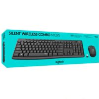 Teclado & Mouse MK295 Inalámbricos Silencioso