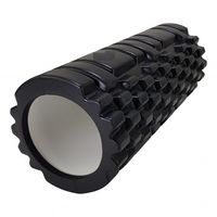 FOAM ROLLER 45 CM Negro Rodillo para terapia masajeador Deportivo
