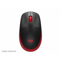 Mouse Logitech M190 Inalámbrico Rojo