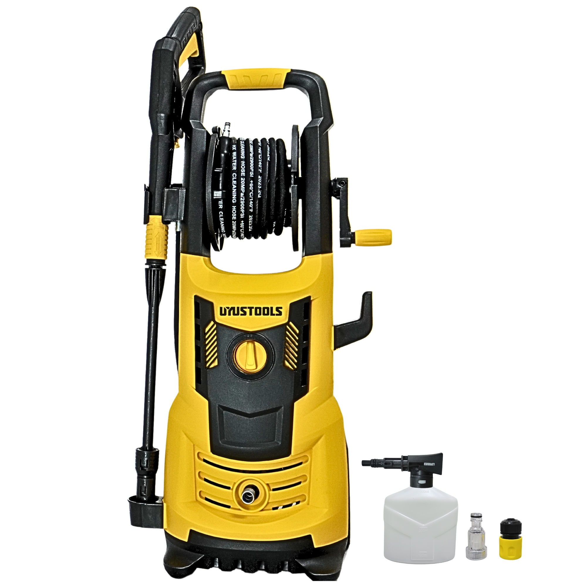 Hidrolavadora Alta presión 2400 PSI yellow black 2000W UYUSTOOLS