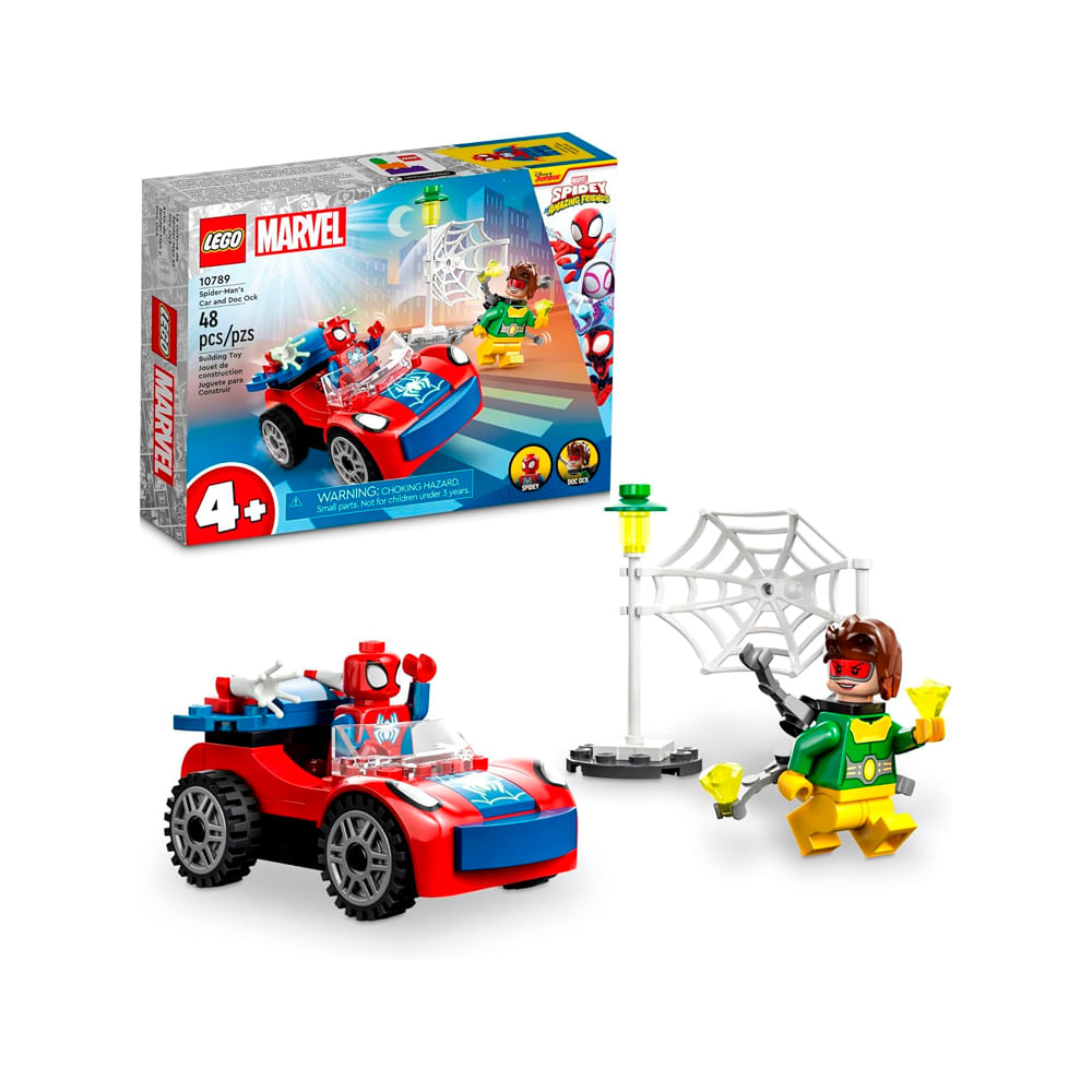 LEGO Marvel SpiderMan Car and Doc Ock 10789