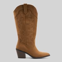 Botas Mujer Suede Malabar Beige