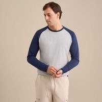 Polo Manga Larga Hombre Ranglan Amc