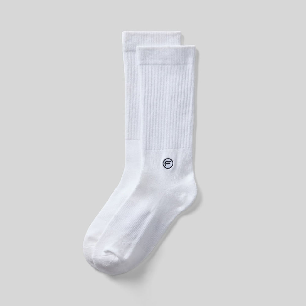 Medias Deportivas Fabletics The Everyday Crew Blanco