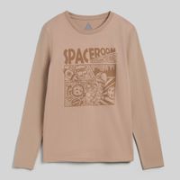 Polo Manga Larga Para Teen Niño Bas Print Aereal