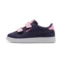 Zapatillas Urbanas Puma Niña 395609 09 Smash 3.0 L Glitter Velcr Morado