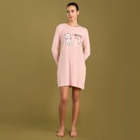 Camisón Pijama Mujer Mimir Stitch Disney Manga Corta