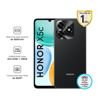 Smartphone Honor X5c 4GB+128GB Negro Dual Sim