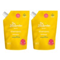 Pack Shampoo para Bebé DR ZAIDMAN Original Doypack 380ml x 2un