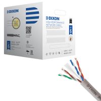 Rollo Cable de cobre Cat 6 DIXON 9040/24 LSZH 24 AWG PVC 305M