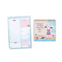 Pack Ingenial Llami dreamy : Organizador mensual + planner diario