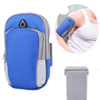 Bolso Porta Celular Deportivo Con Correa brazalete  Azul