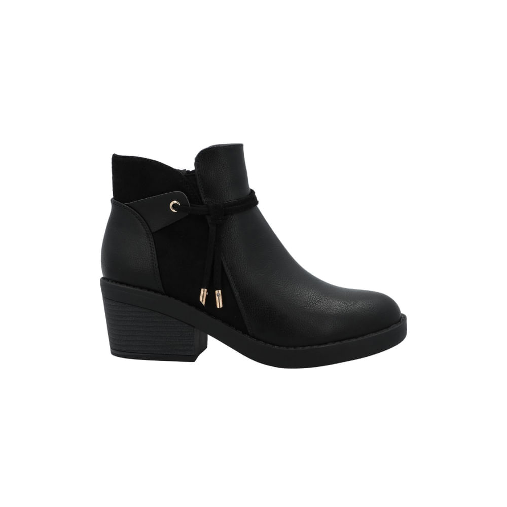 Botines Hush Puppies Mujer Gracia 2 Negro