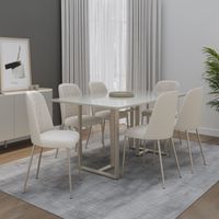 Mesa De Comedor Arcadia 6 Sillas