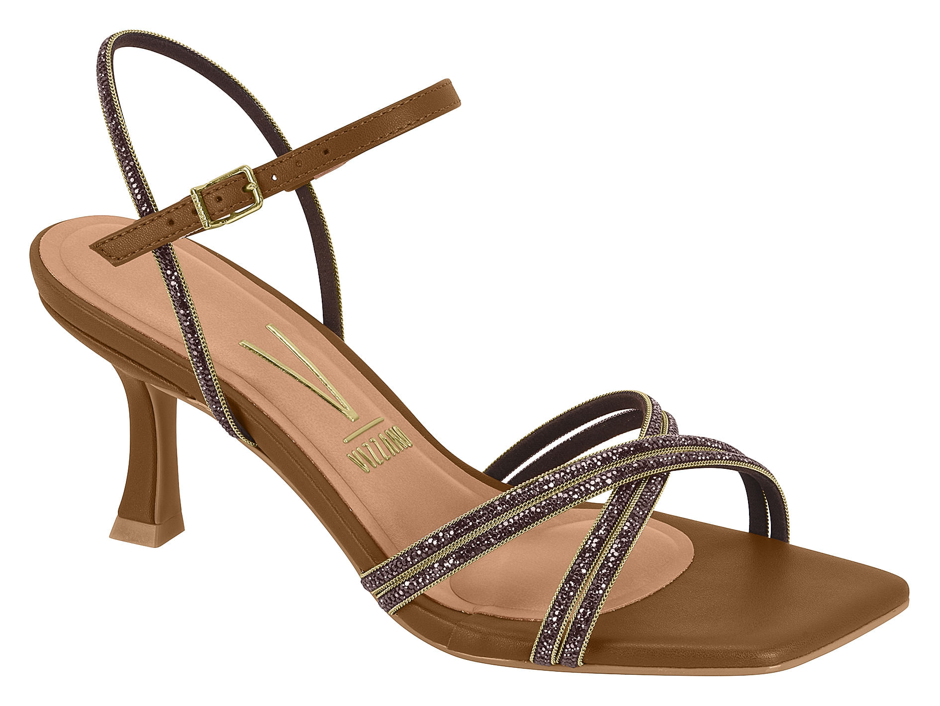 SANDALIAS MUJER VIZZANO MARRON 6536.105.27907