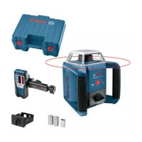 Nivel Láser Rotativo GRL 400 H + Receptor LR 45 Bosch