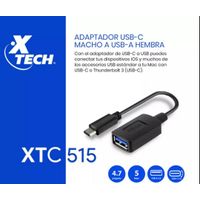 Adaptador USB-C a USB-A Hembra Cable de datos XTC 515