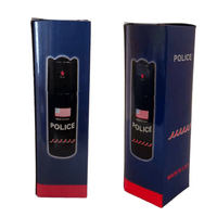 GAS PIMIENTA SPRAY 60ML DEFENSA PERSONAL PROTECCIÓN NEGRO