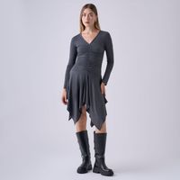 Vestido Midi Mujer Puntas Hypnotic