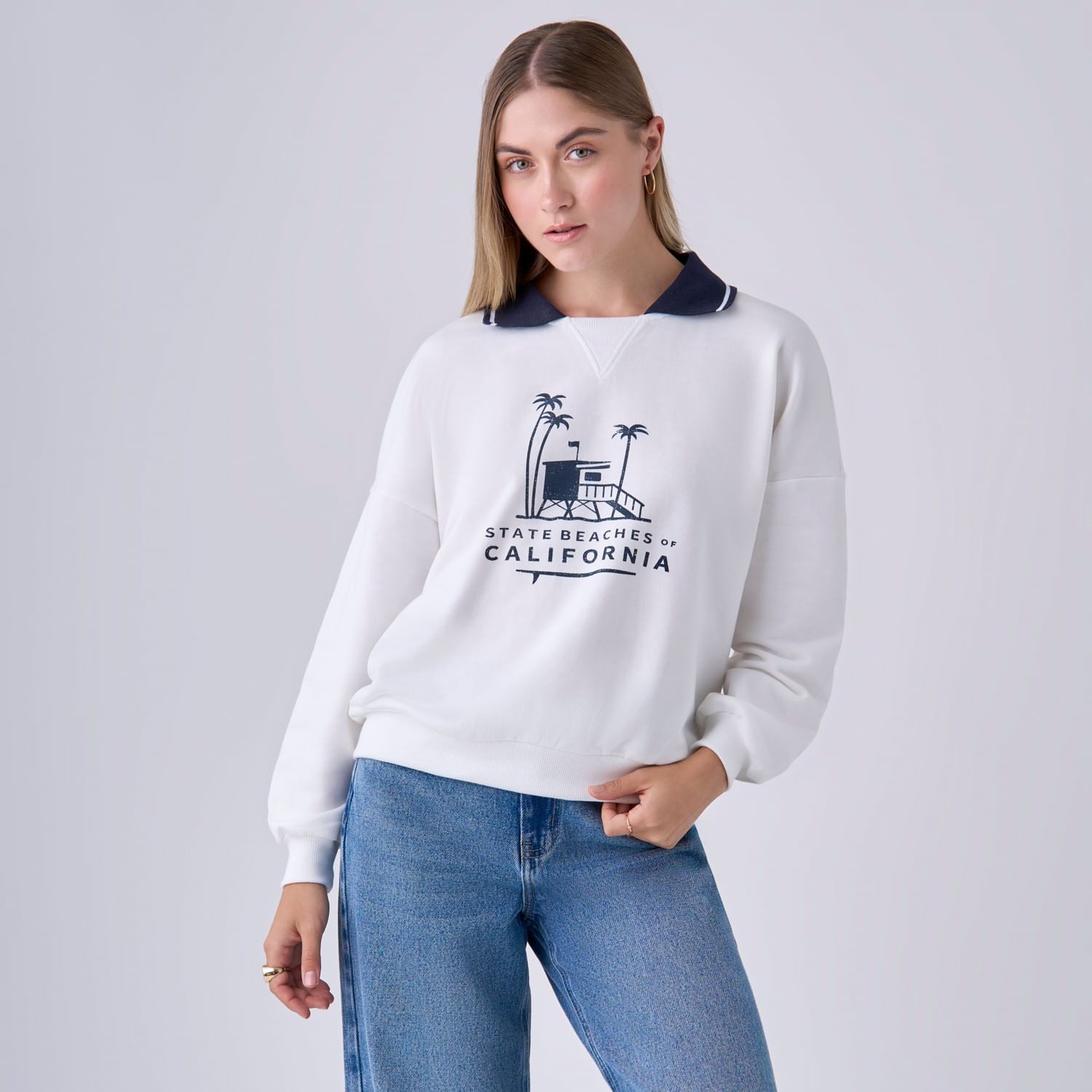 Polera Mujer Camrecta Hypnotic Manga Larga