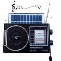 RADIO DE 8 BANDAS Y REPRODUCTOR DE MÚSICA USB/TF NEGRO