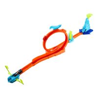 Pista de Carreras HOT WHEELS Acrobacias Sorpresa