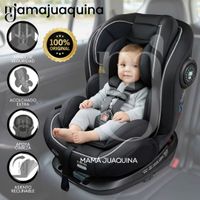 Silla de Auto para bebés «DONAN» Giratoria 360° Negro
