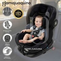 Silla de Auto para bebés «DONAN» Giratoria 360° Gris Oscuro