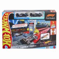 Pista de Carreras HOT WHEELS Desafío Salidas Curvas y Recta