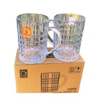 Tazas de vidrio vasos cervecero 2 Pcs 470ml