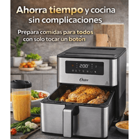 Freidora de Aire Oster 9L Digital CKSTAF90D Sin Aceite Panel Táctil Gran Capacidad